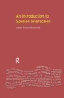 Introduction to Spoken Interaction, An - Book