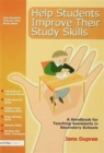 Help Students Improve Their Study Skills : A Handbook for Teaching Assistants in Secondary Schools - Book