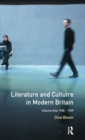Literature and Culture in Modern Britain: Volume 1 : 1900-1929 - Book