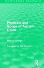 Festivals and Songs of Ancient China - Book