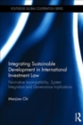 INTEGRATING SUSTAINABLE DEVELOPMENT IN I - Book