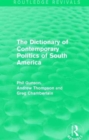 The Dictionary of Contemporary Politics of South America - Book