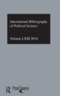 IBSS: Political Science: 2014 Vol.63 : International Bibliography of the Social Sciences - Book