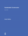 Sustainable Construction - Book