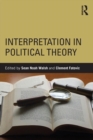 Interpretation in Political Theory - Book