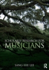 Scholarly Research for Musicians - Book