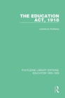 The Education Act, 1918 - Book