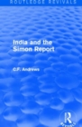 Routledge Revivals: India and the Simon Report (1930) - Book