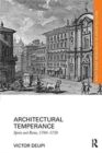 Architectural Temperance : Spain and Rome, 1700-1759 - Book