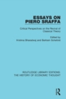 Essays on Piero Sraffa : Critical Perspectives on the Revival of Classical Theory - Book