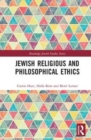 Jewish Religious and Philosophical Ethics - Book