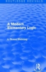 Routledge Revivals: A Modern Elementary Logic (1952) - Book