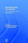 Deconstructing Normativity? : Re-reading Freud's 1905 Three Essays - Book