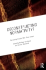 Deconstructing Normativity? : Re-reading Freud’s 1905 Three Essays - Book