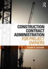 Construction Contract Administration for Project Owners - Book