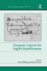 European Contexts for English Republicanism - Book