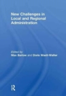 New Challenges in Local and Regional Administration - Book