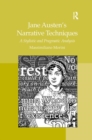 Jane Austen's Narrative Techniques : A Stylistic and Pragmatic Analysis - Book