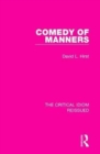 Comedy of Manners - Book
