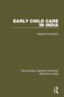 Early Child Care in India - Book