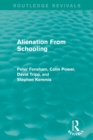 Alienation From Schooling (1986) - Book