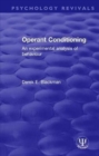 Operant Conditioning : An experimental analysis of behaviour - Book