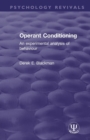 Operant Conditioning : An experimental analysis of behaviour - Book