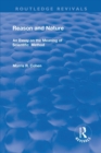 Reason and Nature : An Essay on the Meaning of Scientific Method - Book