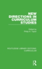 New Directions in Curriculum Studies - Book