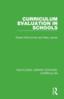 Curriculum Evaluation in Schools - Book
