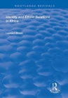 Identity and Ethnic Relations in Africa - Book