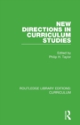New Directions in Curriculum Studies - Book