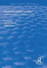 Home Ownership in Crisis? : The British Experience of Negative Equity - Book