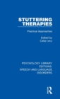 Stuttering Therapies : Practical Approaches - Book