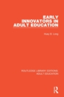 Early Innovators in Adult Education - Book