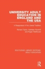 University Adult Education in England and the USA : A Reappraisal of the Liberal Tradition - Book