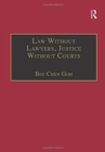 Law Without Lawyers, Justice Without Courts : On Traditional Chinese Mediation - Book
