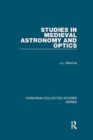Studies in Medieval Astronomy and Optics - Book