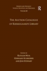 Volume 20: The Auction Catalogue of Kierkegaard's Library - Book