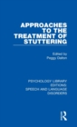 Approaches to the Treatment of Stuttering - Book