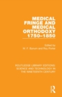 Medical Fringe and Medical Orthodoxy 1750-1850 - Book