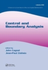 Control and Boundary Analysis - Book