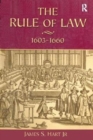 The Rule of Law, 1603-1660 : Crowns, Courts and Judges - Book