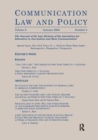 New York Times Co. v. Sullivan Forty Years Later : Retrospective, Perspective, Prospective:a Special Issue of communication Law and Policy - Book