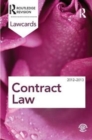 Contract Lawcards 2012-2013 - Book
