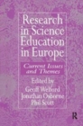 Research in science education in Europe - Book