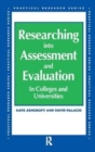 Researching into Assessment & Evaluation - Book
