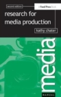 Research for Media Production - Book