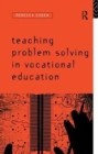 Teaching Problem Solving in Vocational Education - Book