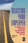 Selecting Your Employer - Book